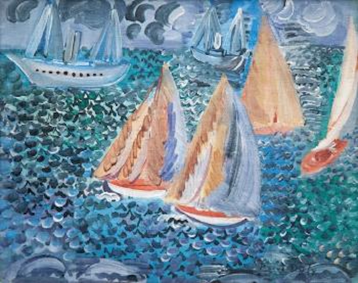 Régates au Havre by Raoul Dufy