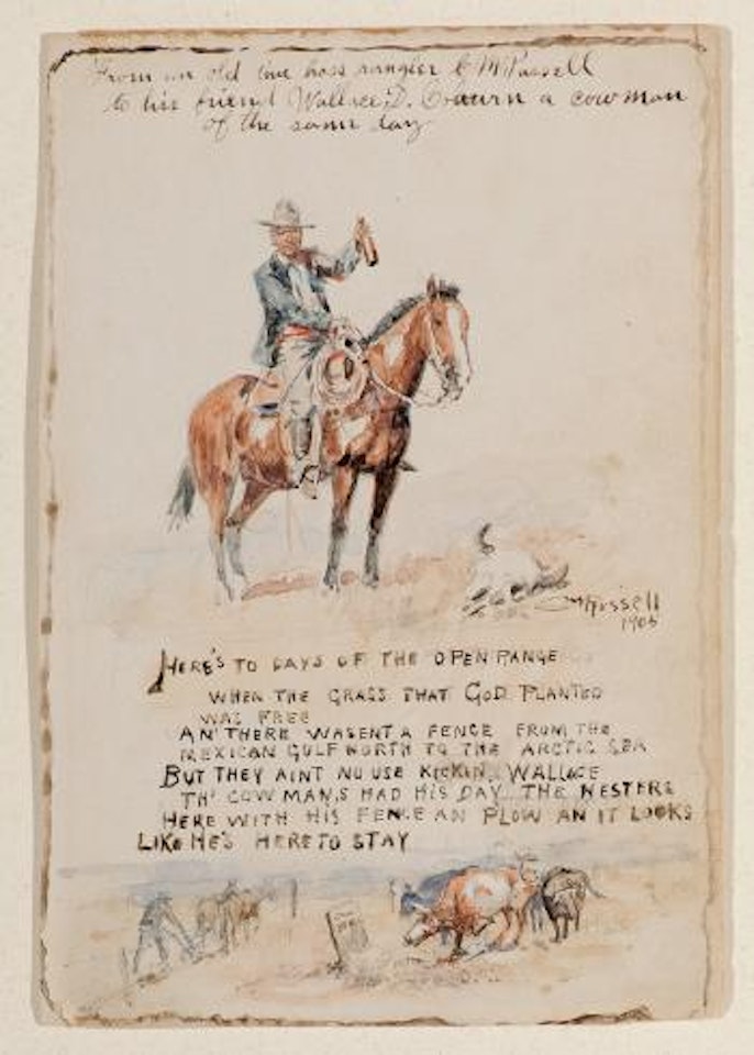 Poems to Wallace by Charles M Russell