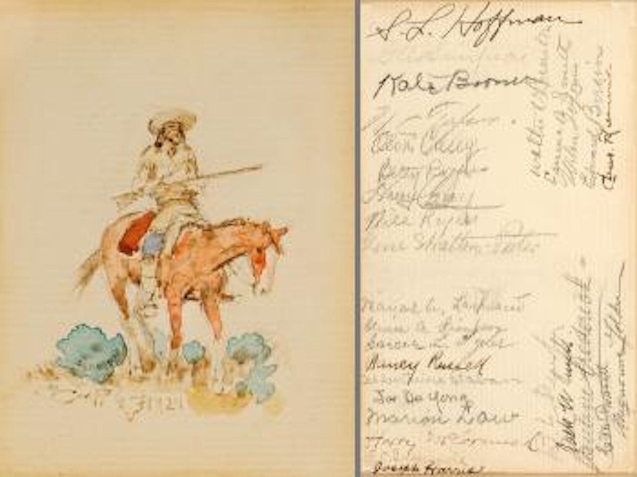 Mountain man by Charles M Russell