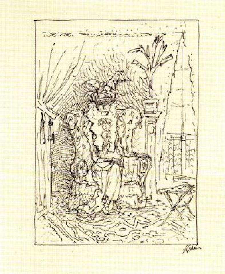 Der Besuch by Alfred Kubin