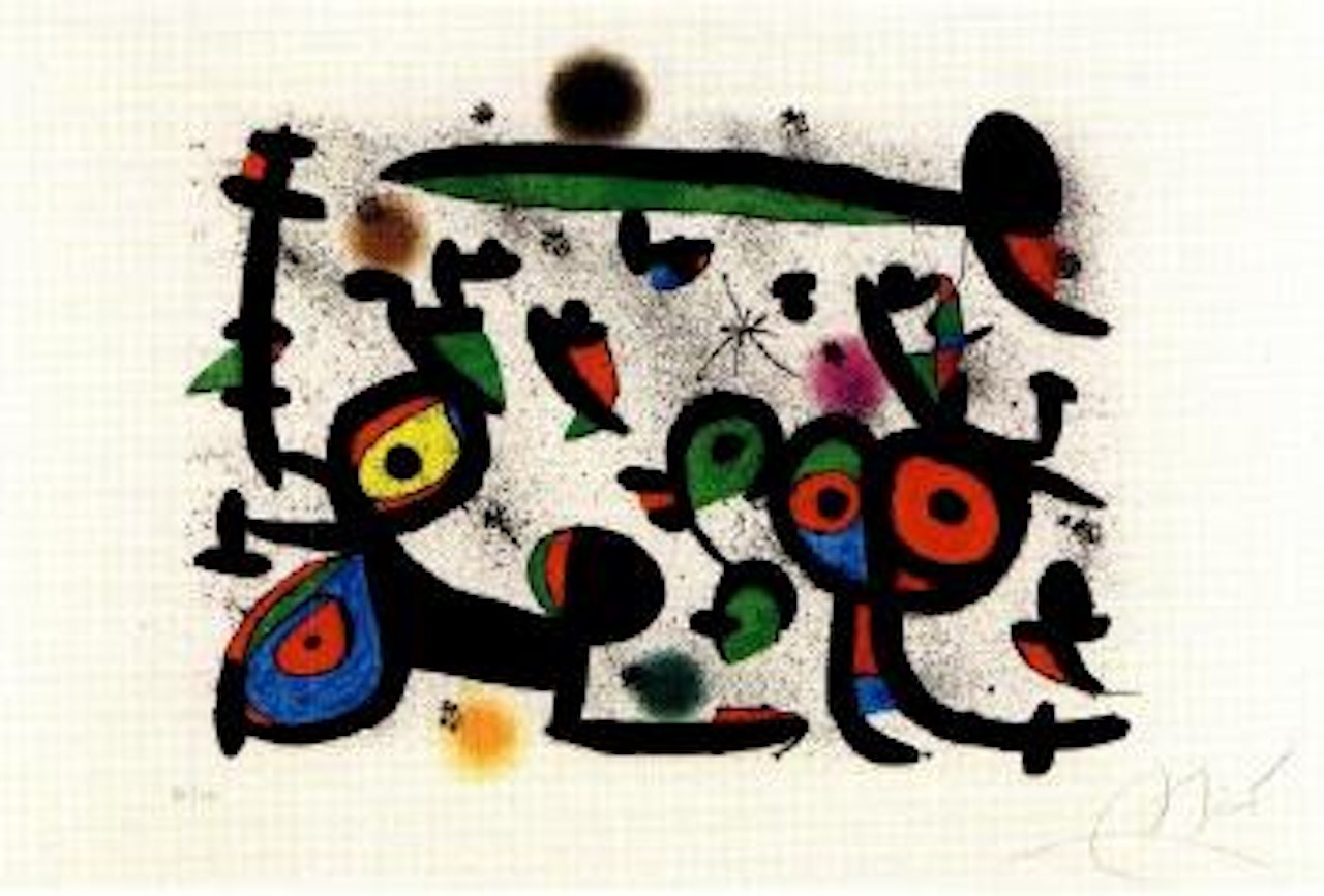 Lex Amoureux et Luna Park by Joan Miró