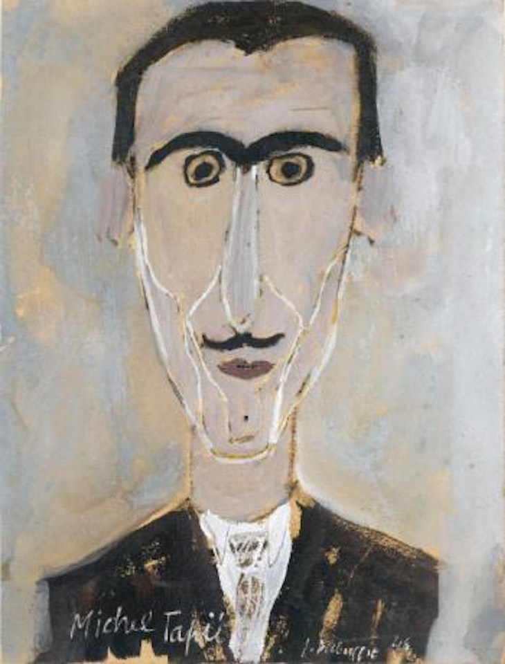 Michel TapiÃ© by Jean Dubuffet