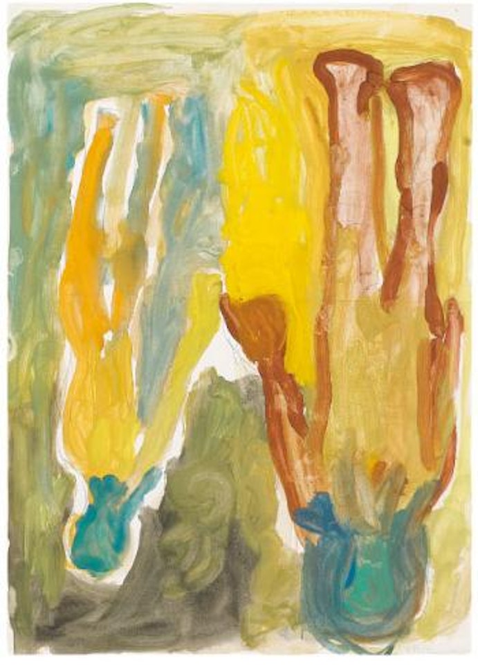 Ohne Titel (Untitled) by Georg Baselitz