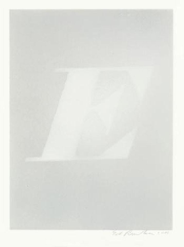 Capital - E by Ed Ruscha