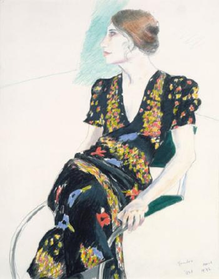 Sandra by David Hockney