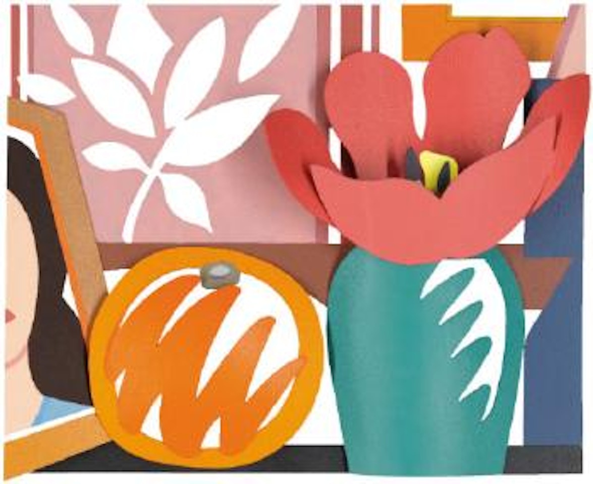 Still Life With Orange And Tulip (Edition) by Tom Wesselmann