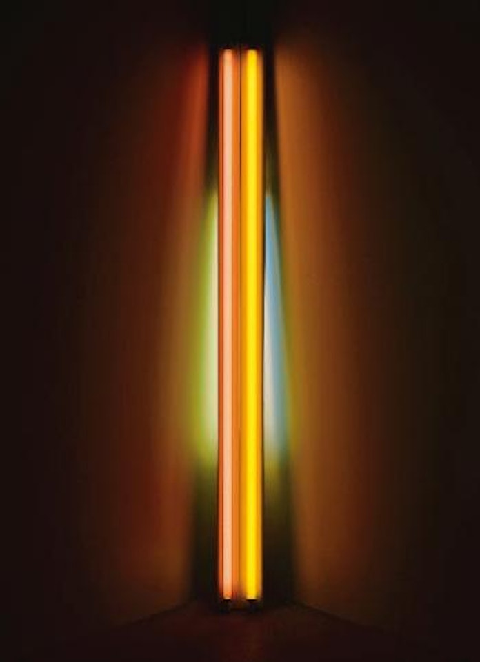Untitled (To The Real Dan Hill) 1A by Dan Flavin
