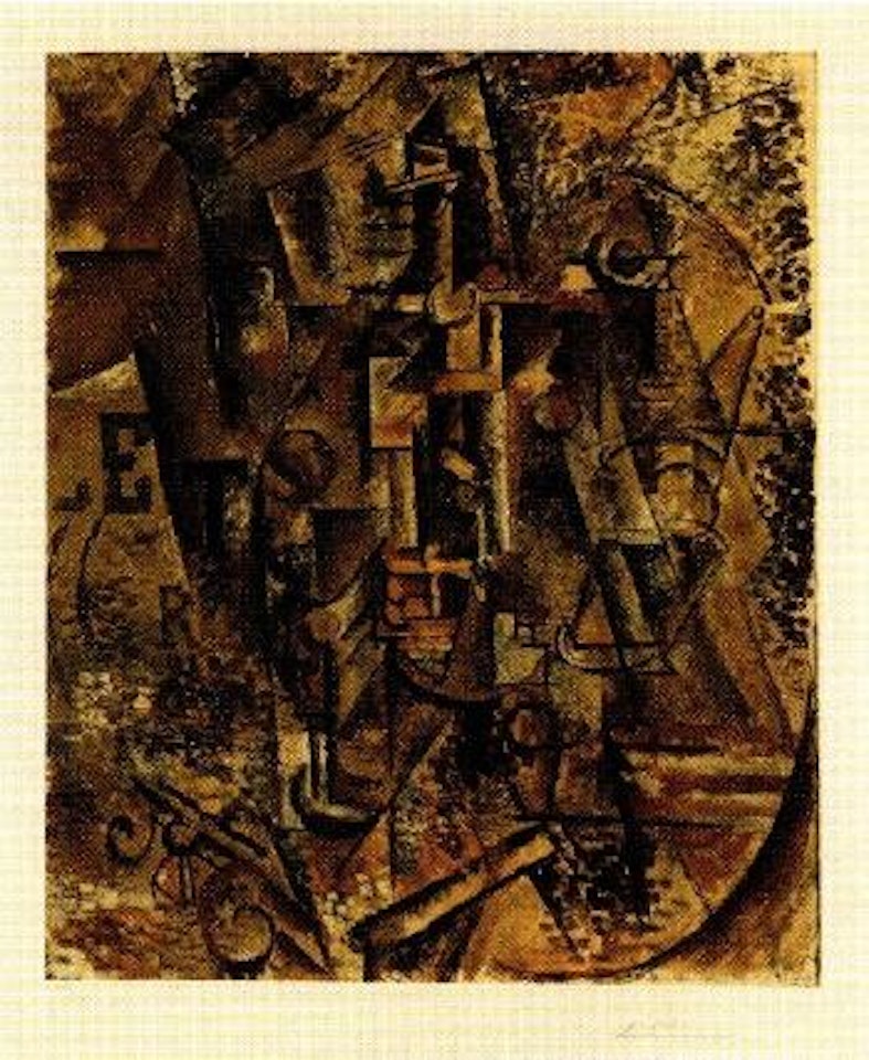 La bouteille de Rhum by Pablo Picasso