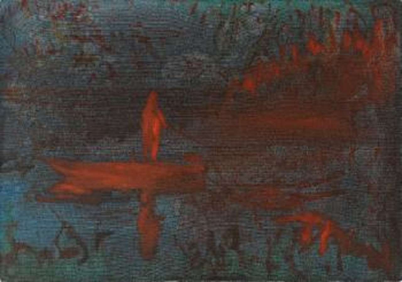 Night Fishing by Peter Doig
