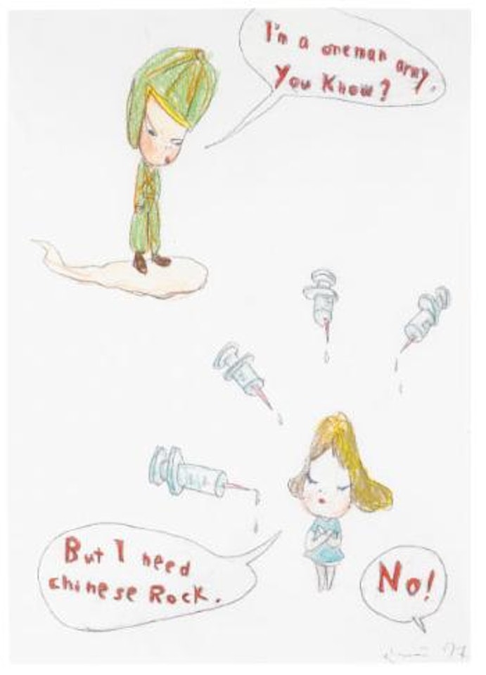 No! by Yoshitomo Nara