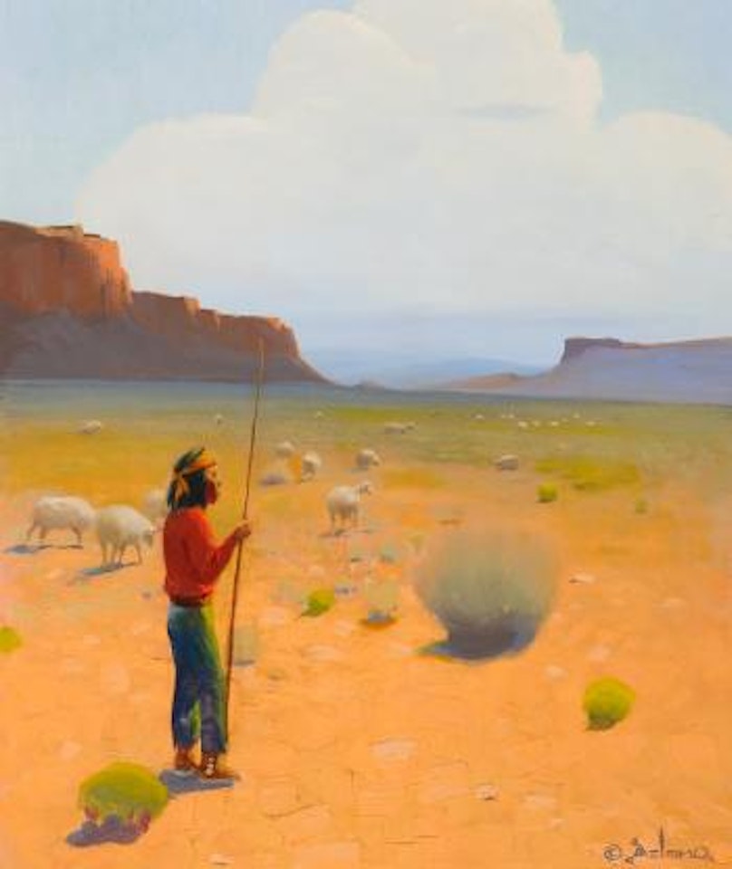 Child of the desert by Gerard Curtis Delano