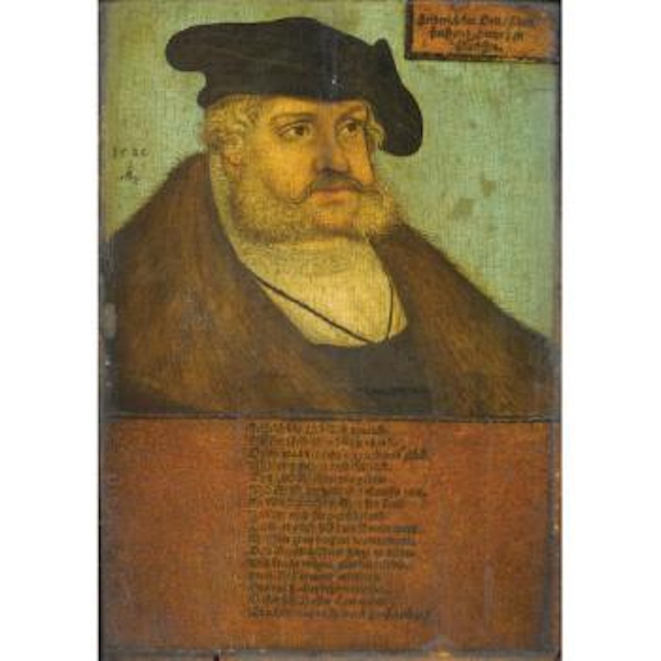 Portrait De L'electeur Frédéric III De Saxe, Dit Le Sage (1463 – 1525) by Lucas Cranach the Elder
