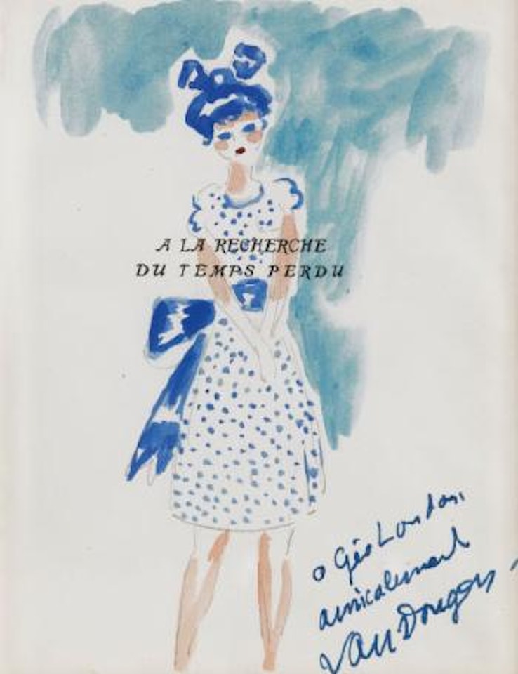 Jeune Fille Vêtue De Bleu by Kees van Dongen