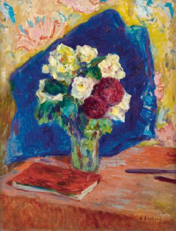 Le Bouquet Et Le Livre by Édouard Vuillard