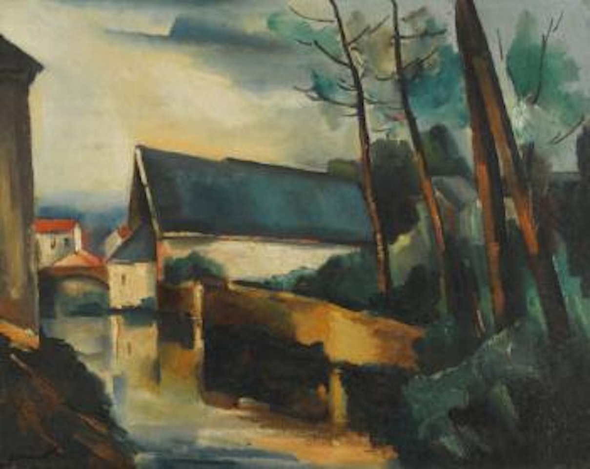 La Rivière Normande by Maurice de Vlaminck