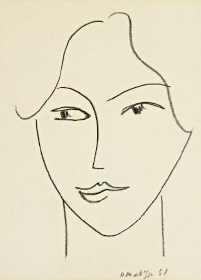Visage by Henri Matisse