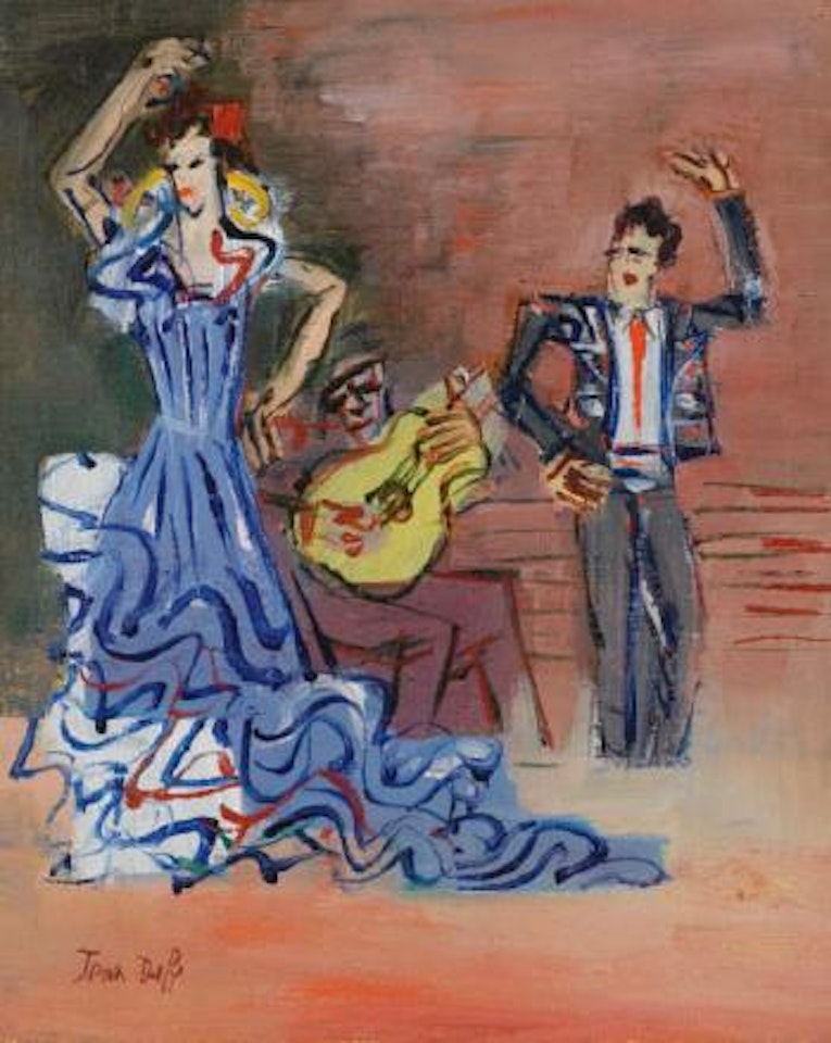 L'andalouse by Jean Dufy