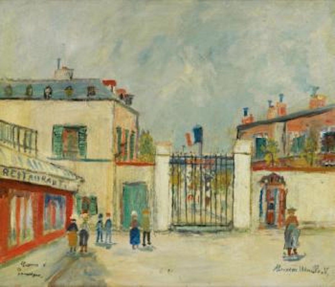 Caserne À Compiègne (Oise) by Maurice Utrillo