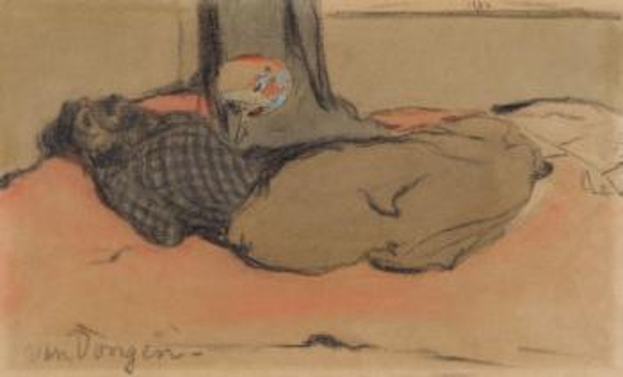 Femme À L'éventail by Kees van Dongen