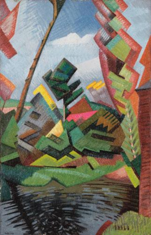Moulin À Saint Bénin by Auguste Herbin
