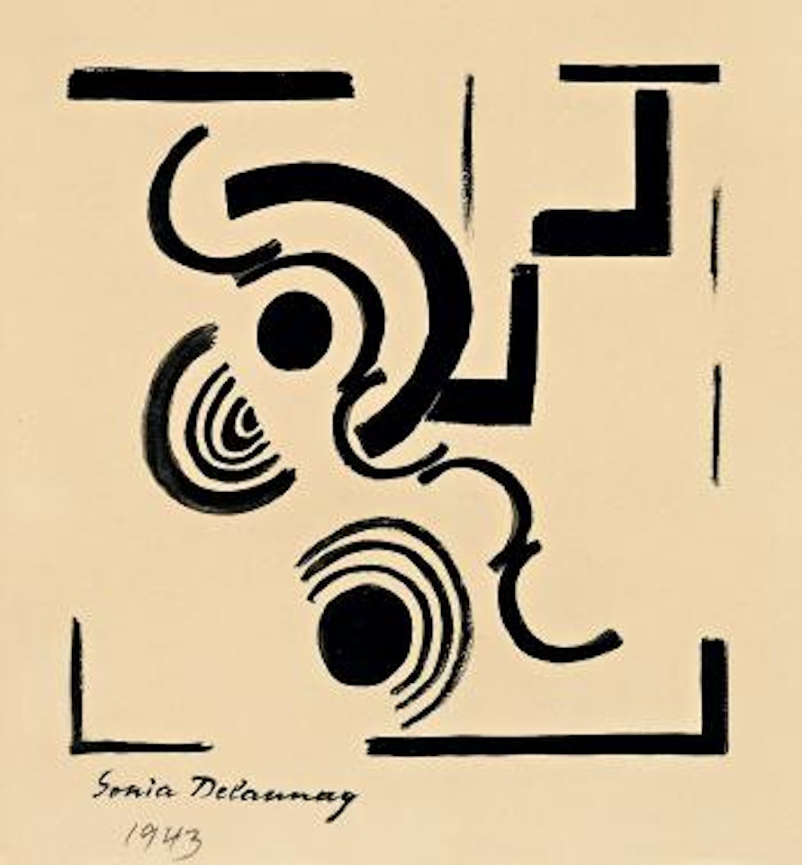 Komposition by Sonia Delaunay
