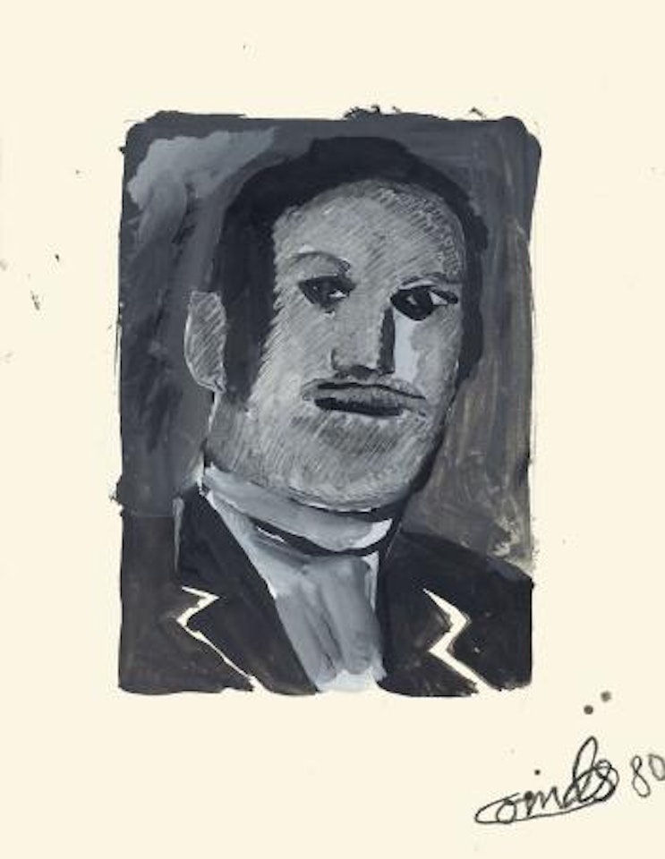 On dirait le père di rosa by Robert Combas