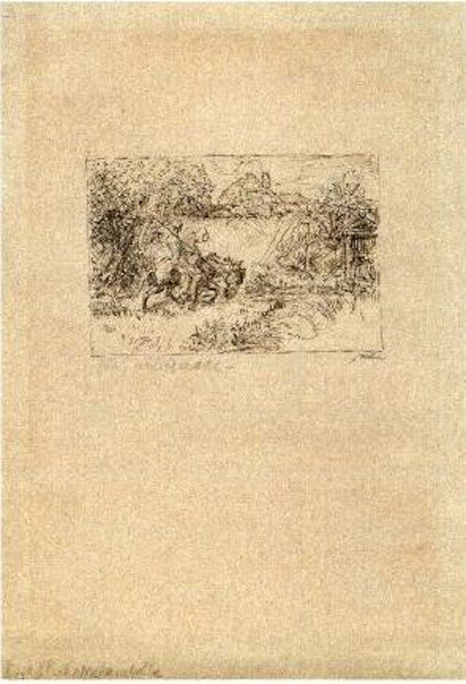 Herbstliche Melancholie by Alfred Kubin