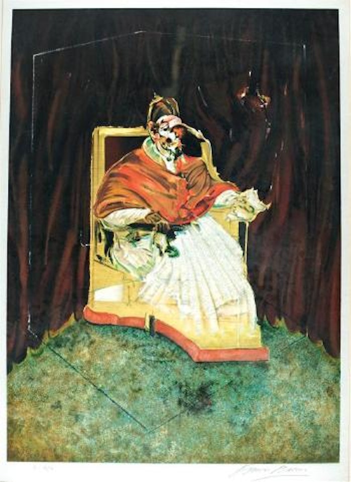 Portrait du pape Innocent X by Francis Bacon