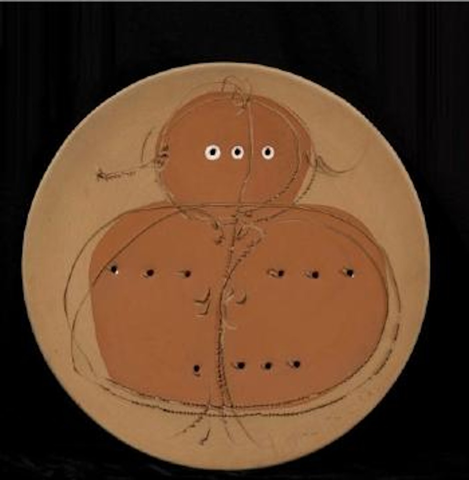 Concetto spaziale by Lucio Fontana