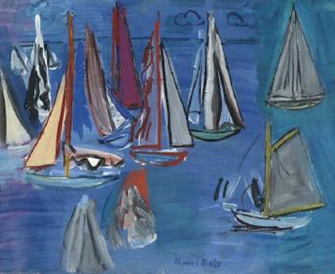 Régates by Raoul Dufy