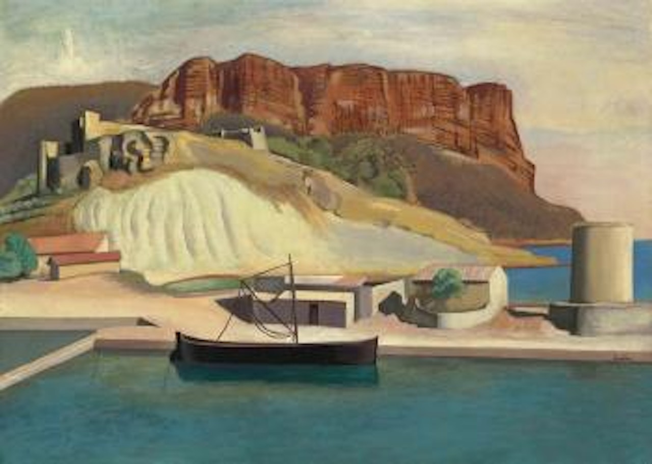 Le Cap Canaille à Cassis by Auguste Herbin