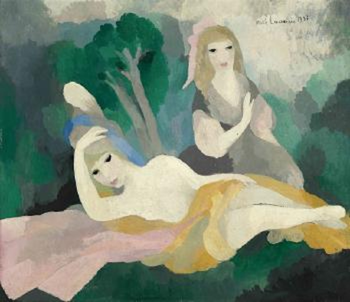 Elégie ou Anciennes sirènes by Marie Laurencin