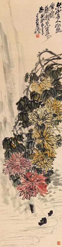 Chrysanthemums by Wu Changshuo