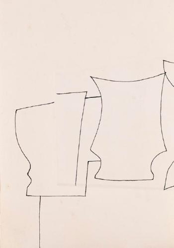 Still life in relief by Ben Nicholson, O.M.