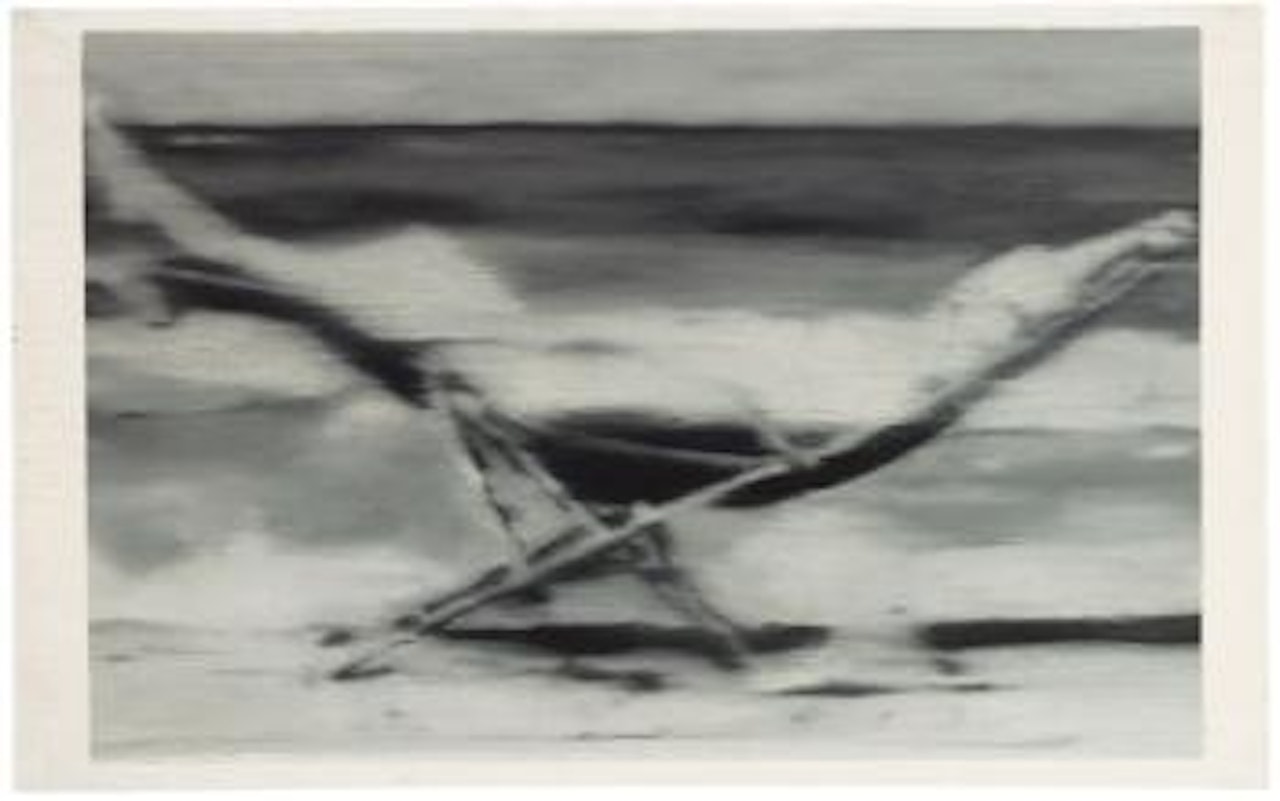 MÃ¤dchen Im Liegestuhl (Girl In Deckchair) by Gerhard Richter