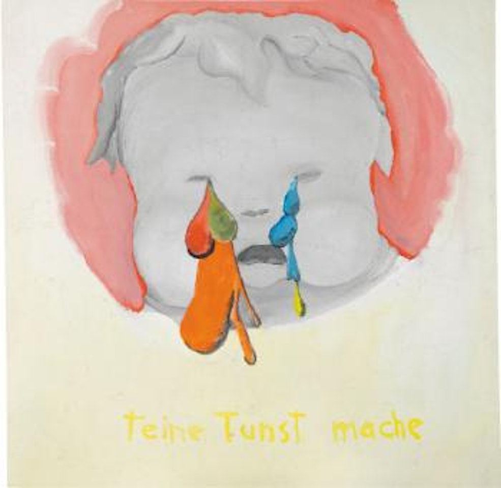 Teine Tunst Mache by Jörg Immendorff