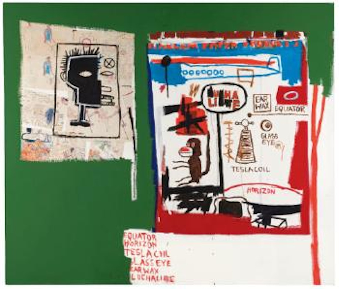 Harlem Paper by Jean-Michel Basquiat