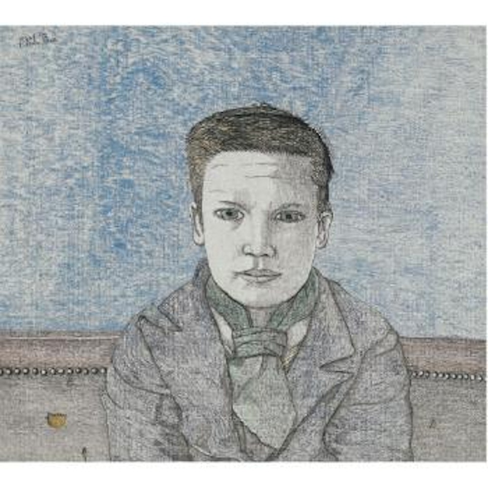 Boy On a Sofa by Lucian Freud