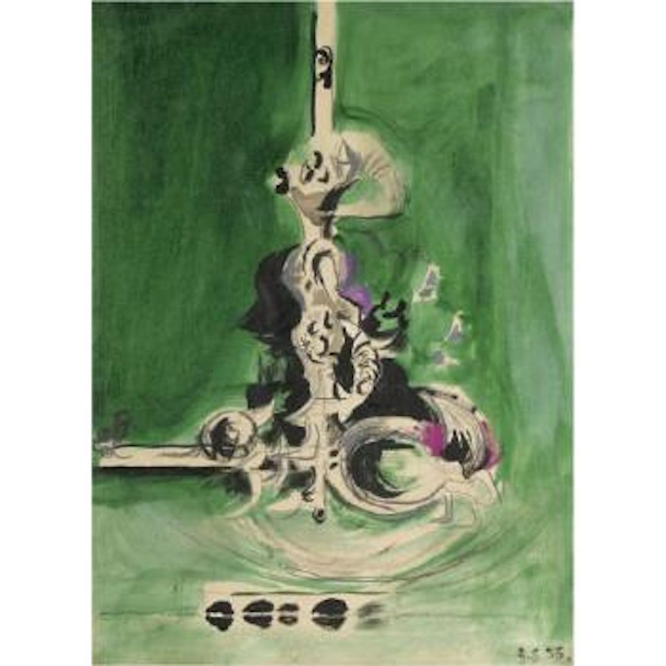 Hanging Trees Over Water by Graham Sutherland