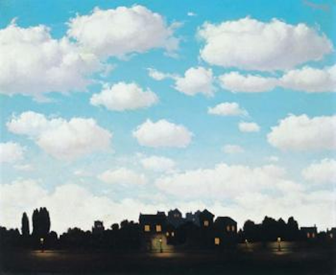 L'Empire Des Lumières by René Magritte