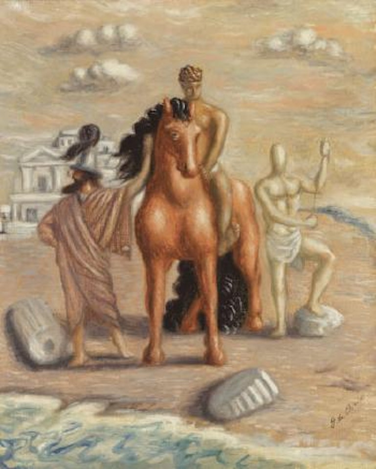 Cavallo E Gladiatori by Giorgio de Chirico