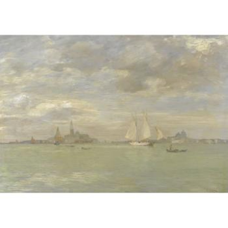 Laguna a Venezia by Guglielmo Ciardi