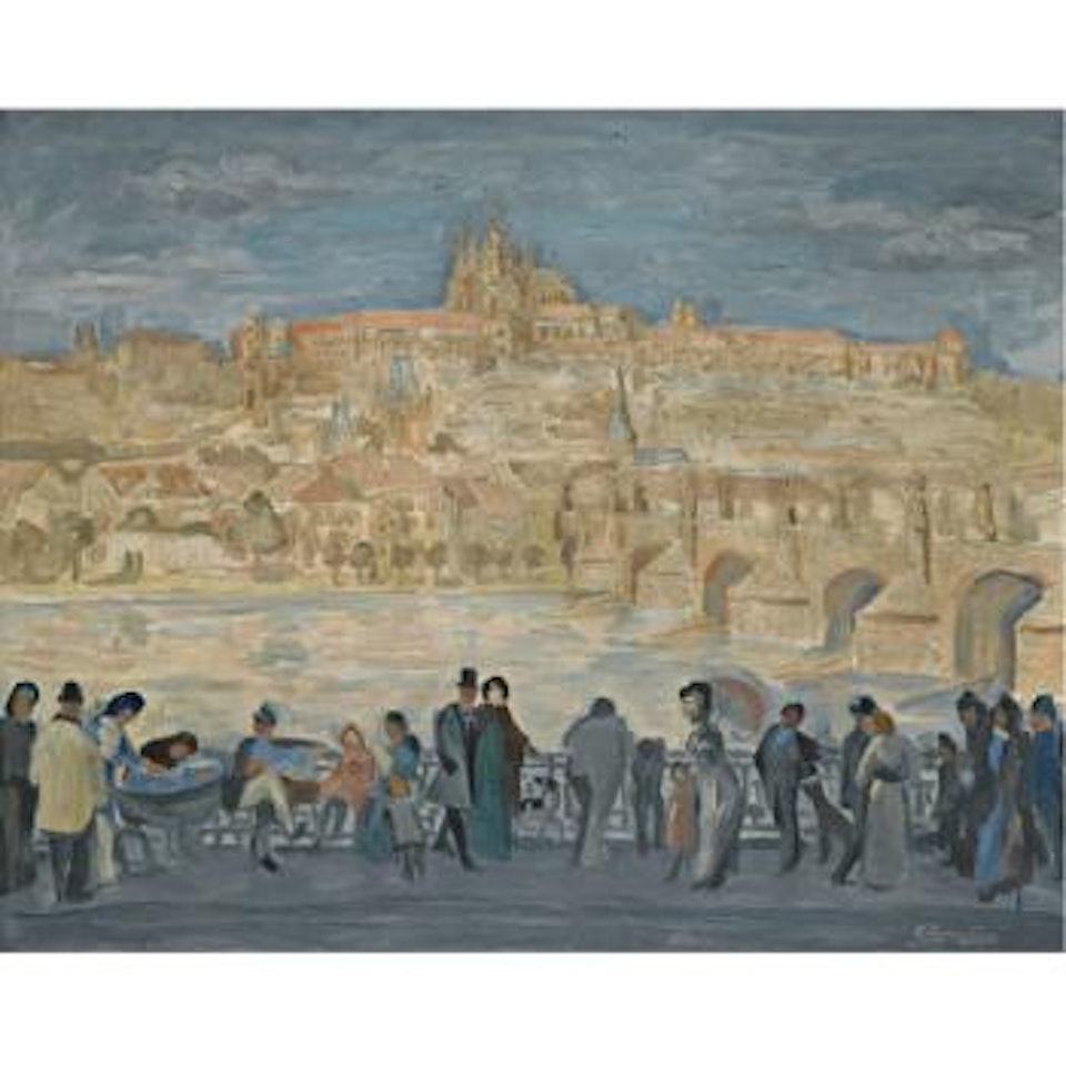 View Of Prague Castle (Pohled Na Hradčany) by Antonín Prochazka