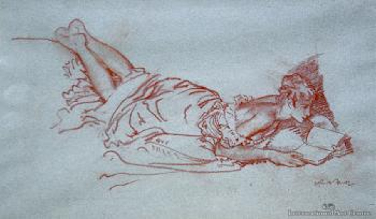 Reading by William Russell Flint