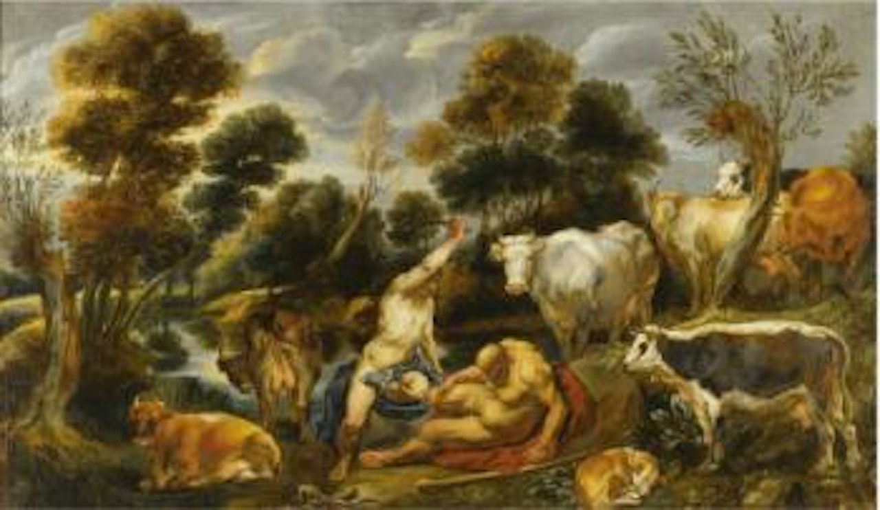Mercury, Argus And Io by Jacob Jordaens