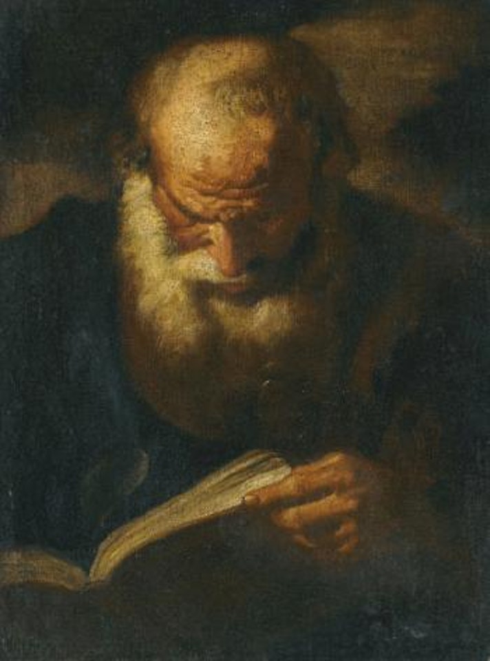 Head Of a Philosopher by Roman School