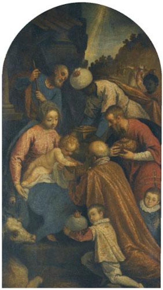 Adoration Of The Magi by Jacopo Palma il Giovane
