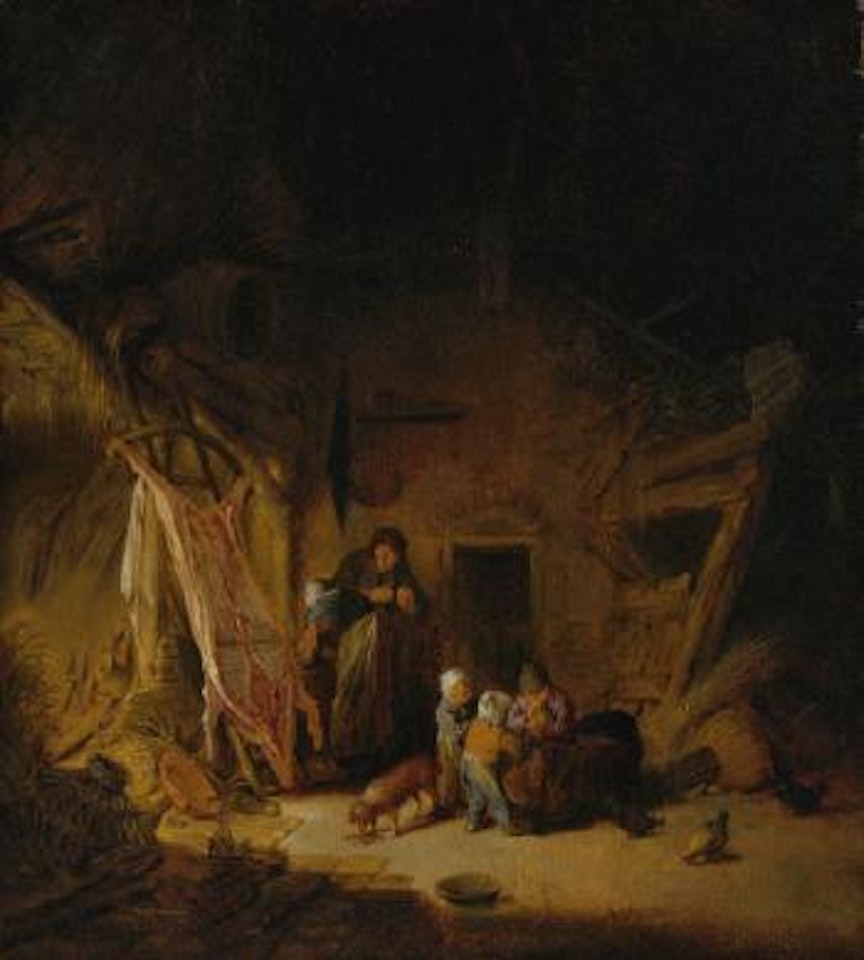 The Slaughtered Pig by Adriaen van Ostade