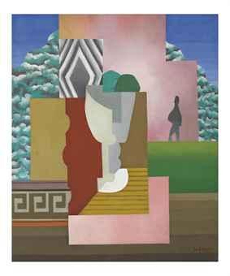 Paysage à l'escalier et à la grecque by Leopold Survage