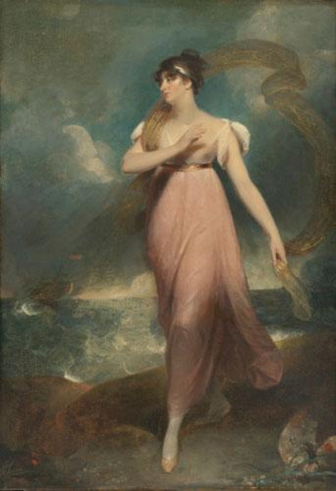 Portrait Of a Woman As Miranda, Said To Be Miss Gibbon by Sir Thomas Lawrence